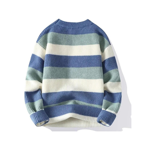 Pull en tricot acrylique pour homme, respirant, de haute qualité, vente chaude, fabriqué au Pakistan, vêtements décontractés, tissu doux, logo sur le devant - Product Image 2