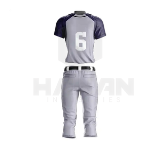 Kits de uniformes de béisbol de calidad superior, conjunto transpirable y duradero para práctica de partidos y entrenamiento a buen precio - Product Image 4