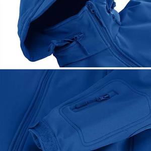 2022 nouvelle conception personnalisée de haute qualité hommes Soft Shell veste prix de gros 100% Polyester Nylon vêtements d'hiver veste pour hommes - Product Image 6