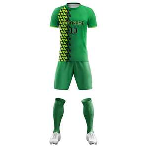 Uniforme de Fútbol para Hombre al Por Mayor en Existencia, Diseño de Logotipo Personalizado, Crea Tu Propio Uniforme de Fútbol - Product Image 3