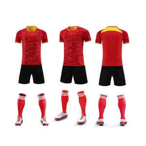 เครื่องแบบฟุตบอลคุณภาพสูงที่กำหนดเองพร้อมปริมาณการสั่งซื้อขั้นต่ำชุดฟุตบอลเสื้อยืดฟุตบอลและเครื่องแบบฟุตบอล - Product Image 4