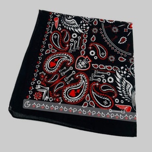 High Quality handmade Custom Printed Logo <b>Square</b> Bandana <b>Scarf</b> Best Outdoor Summer Product Best Manufacturing Soft Cotton - Product Image 2
