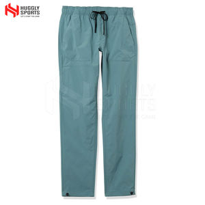 Pantalones de algodón de calidad superior para hombre Logotipo estampado personalizado Lavado Ligero Estilo informal Cintura media Patrón recto Tamaño adulto - Product Image 6