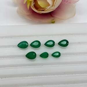 Piedra Preciosa de Alta Calidad, Esmeralda Zambiana en Forma de Pera de 4 Quilates, Facetada, Gema Natural Suelta al por Mayor para la Fabricación de Joyas, Proveedores al por Mayor - Product Image 6