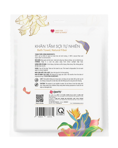 Serviette de Bain Compressée Mamamy Tropical 70gsm 1000 x 700 mm Serviette Compacte Portable Prix de Gros Vietnam Fournisseur OEM ODM - Product Image 3