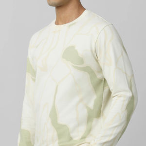 Jersey con logotipo personalizado de algodón 100% para hombre, sudadera con estampado de logotipo personalizado de Terry francés de peso pesado para hombre - Product Image 3