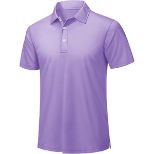 2025ใหม่เสื้อโปโลผู้ชายผ้าฝ้าย100% ประสิทธิภาพสูงพิมพ์ลายไม่ยับสำหรับฤดูร้อน - Product Image 1