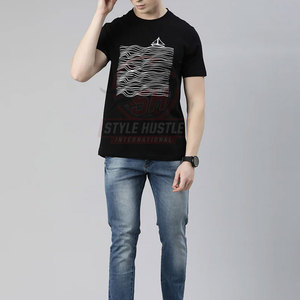 Camisetas con Serigrafía de Último Diseño, MOQ Bajo, Camisetas para Verano, Camisetas con Serigrafía de Logotipo Personalizado - Product Image 4
