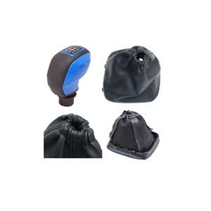 Transit V347 Sport Black Gear Shift Boot and Knob Without Windscreen Cover for Cars - Product Image 4