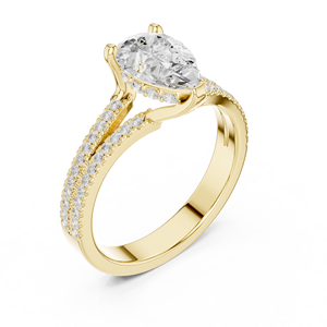 Anillo de compromiso de 10K para propuesta en caja de embalaje - Product Image 6