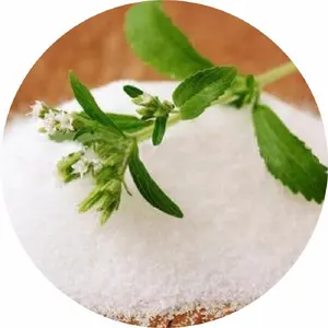 Toptan toplu Stevia Reb A 99% Stevia yaprağı ekstresi tatlandırıcı saf stevya tozu özel etiketlemede mevcut