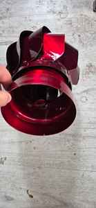 Cheminée rotative Dorello avec verre céramique et acier inoxydable, design moderne pour foyer, poêle à bois - Product Image 2