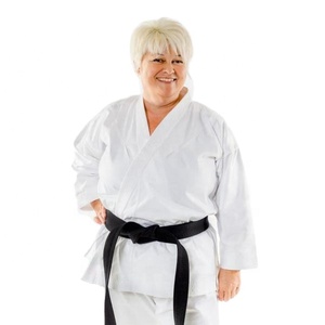 Uniforme de Jiu Jitsu Brasileño BJJ Gi 100% Algodón Resistente con Rodillas y Cuello Reforzados para Práctica Deportiva - Product Image 1