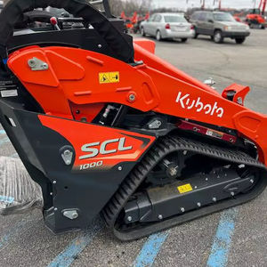 Kubota-Minicargador con cucharón delantero y trasero, bomba de motor de núcleo móvil, componentes PLC, oruga, tipo móvil, a la venta - Product Image 1