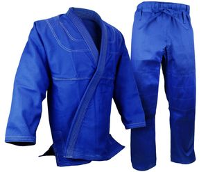 Kimono de BJJ MMA unisexe en coton, tendance, léger, respirant, avec logo personnalisé, tissage perlé - Product Image 4