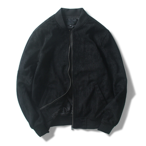 Autumn Winter <b>Men's</b> Premium Quality 100% Polyester Windbreaker <b>Jacket</b> Custom Outdoor Slim Fit Classic Vintage Style Stand Collar - Product Image 5