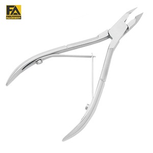 ที่ตะไบเล็บด้ามเรียบสปริงคู่อุปกรณ์ทำเล็บแบบเรียบทำจากสเตนเลสสตีล - Product Image 1