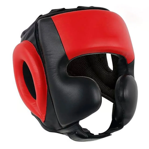 Protège-tête de combat durable pour entraînement MMA, réglable, pour sports de combat, casque de boxe à visière ouverte - Product Image 1