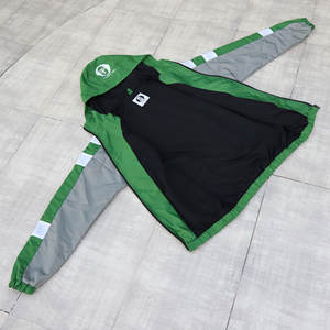 OEM vente chaude nouvelle mode hommes automne coupe-vent veste imperméable coupe-vent réversible respirant avant personnalisable - Product Image 3