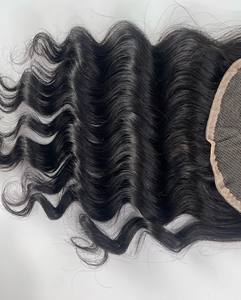Vague de corps Produit de gros HD Lace Closure 5x5 Hair Natural Color 100% Human Remy Hair Extensions - Product Image 4