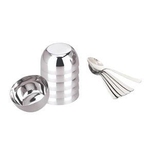 Wholesale Supplier <b>Stainless</b> <b>Steel</b> <b>Bowl</b> <b>Steel</b> Serving <b>Bowl</b> Perfect For Professional Catering Use - Product Image 2