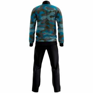 Survêtement d'entraînement pour hommes, sweat à capuche zippé à manches longues, vêtements de sport personnalisés pour hommes - Product Image 2