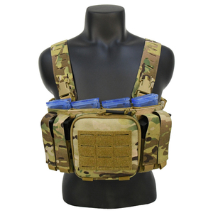 Veste tactique Molle imperméable en nylon 1000D camouflage à vente chaude avec porte-chargeur de <span class=keywords><strong>magazine</strong></span> 556 762 - Product Image 1