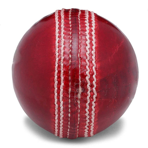 SUMROOS Balle dure de cricket d'entraînement sportif rouge Qualité d'exportation internationale Vente à chaud Balles en cuir véritable Qualité importée - Product Image 5
