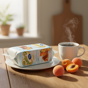 MIDI Fresh Croissant Albicocca (Paquete de 6) Bolsa de 300g Pasteles Frutales - Product Image 3