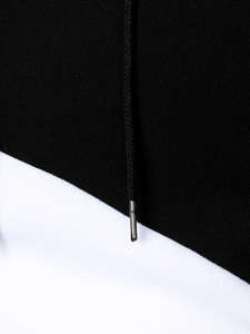 Sweat à capuche à cordon deux tons personnalisé de haute qualité pour hommes vêtements d'hiver fabriqués au Pakistan en gros - Product Image 6