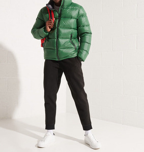 เสื้อแจ็คเก็ตผู้ชายแบบมีซิป 2 ชั้น ผ้าแคนวาส/โพลีเอสเตอร์/ผ้าฝ้าย ซับในด้วยผ้าฝ้าย ขายดี คุณภาพพรีเมียม กันลม กันน้ำ ระบายอากาศได้ดี มีฮู้ด - Product Image 1