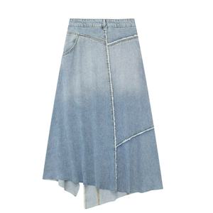 Jupe longue en jean pour femmes - Product Image 2