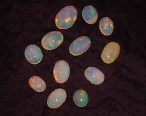 Opale éthiopienne pierre naturelle faite à la main coupe à facettes fabrication de bijoux et accessoires composants pierre en vrac - Product Image 4