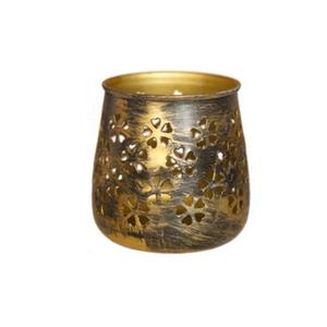 Portavelas Votivo de Metal con Acabado Antiguo, Decoración para el Hogar, Accesorio de Iluminación, Precio de Mayorista - Product Image 1