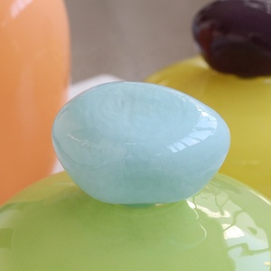 Vases en verre soufflé à la bouche Bixuan, couleur bonbon, avec dessus en galets, <span class=keywords><strong>vase</strong></span> <span class=keywords><strong>de</strong></span> <span class=keywords><strong>table</strong></span>, porte-fleurs, décoration moderne et ludique pour la maison, <span class=keywords><strong>centre</strong></span> <span class=keywords><strong>de</strong></span> <span class=keywords><strong>table</strong></span> pour <span class=keywords><strong>mariage</strong></span> - Product Image 5