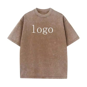 เสื้อยืดผู้ชายฟอกสีกรดทันสมัยและได้คะแนนสูงสุดสไตล์กีฬาคุณภาพ100% ใหม่ล่าสุดและอินเทรนด์ตามที่ลูกค้าต้องการ - Product Image 6