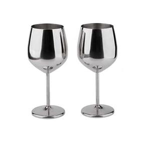 Gobelet en verre à vin en métal de conception classique pour servir du vin sophistiqué pour offrir des verres verre à bière en acier inoxydable - Product Image 1