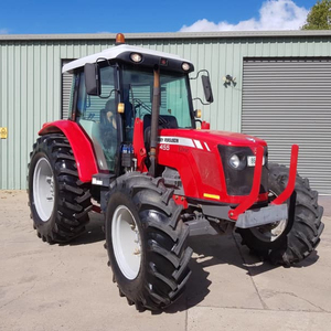 Tracteur agricole d'occasion Massey Ferguson 399 4x4 avec cabine, moteur diesel, pour travaux de champ - Product Image 4