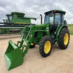 Achetez le tracteur à roues John Deere 3039R Mini 4x4 avec tondeuse et chargeur pour ferme, multifonctionnel 4 roues motrices, 25 CV, à vendre - Product Image 1