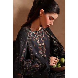 Ensemble chemise brodée bohème, dupatta en mousseline et pantalon - Style IZNIK - Printemps/Été - Product Image 5