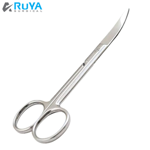 Ciseaux chirurgicaux droits et courbes en acier inoxydable, instruments médicaux dentaires, instruments ophtalmiques Ruya - Product Image 2