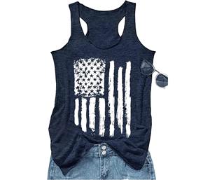 Nueva camiseta sin mangas de mujer de poliéster impresa sublimada con logotipo frontal LARGO DE PUNTO transpirable al por mayor para correr y gimnasio - Product Image 2