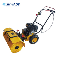 Machine de brossage pour l'installation et l'entretien d'herbe artificielle