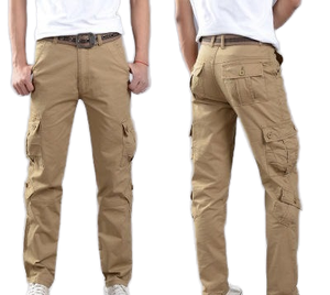 Vente en gros, nouveau design, pantalon cargo femme tendance, taille basse, avec pompons, camouflage, avec grandes poches, pantalon cargo extensible pour femme - Product Image 4