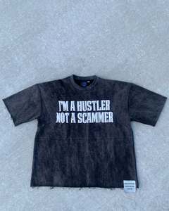 เสื้อยืดผู้ชายทรงปกติ ผ้าฝ้ายออร์แกนิค 100% พิมพ์ลายดิจิทัล แห้งเร็ว ระบายอากาศดี คุณภาพสูง ขายส่งปี 2024 รับผลิตตามแบบ - Product Image 5