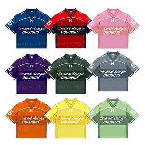 เสื้อยืดผู้ชายพิมพ์ลายพิมพ์ซับลิเมชันแบบสตรีทเสื้อยืดลาย Boxy โอเวอร์ไซส์ผ้าแห้งเร็วเสื้อครอป - Product Image 2