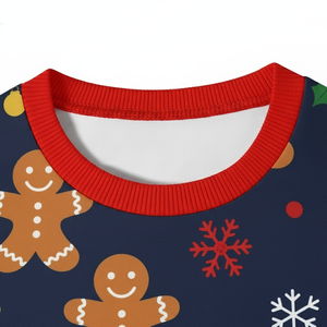 Conception de Noël personnalisée de qualité supérieure Impression numérique Respirant Séchage rapide Écologique 100% Polyester Sweat-shirt ODM pour hommes - Product Image 3