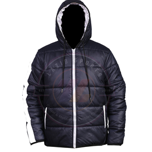 Veste d'hiver chaude en peluche pour hommes, professionnelle, fabriquée sur mesure, rembourrée, haute visibilité, vêtements de sécurité, vestes à bulles réfléchissantes - Product Image 1