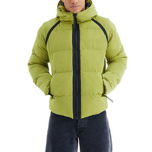 Veste matelassée d'hiver pour homme de qualité supérieure avec logo personnalisé, col montant, réversible et design écologique - Product Image 3