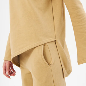 Outfit Baggy Sleeve Oversize Regular Length 100% Cotton Anti-Shrink <b>Full</b> <b>Zip</b> up Casual Winter Hoodie <b>Sweatshirt</b> Unisex Tracksuit - Product Image 6